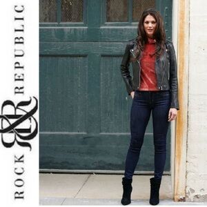 Rock & Republic Berlin Skinny Jeans Size 4